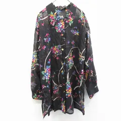 【新品未使用】Lake Alster レイクアルスター エプロン　黒地×花柄 レイクアルスター☆Lake Alster 花柄エプロン - メルカリ