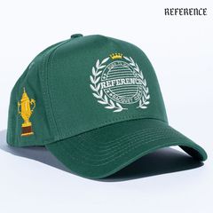 REFERENCE RACQUET CLUB SNAPBACK CAP【GREEN】 (リファレンス 通販 キャップ 帽子 スナップバック ベースボールキャップ ロゴ)