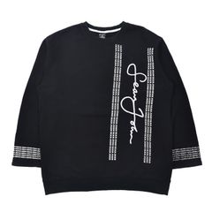 Sean John ビッグサイズスウェット XL ブラック コットン ロゴ 90年代