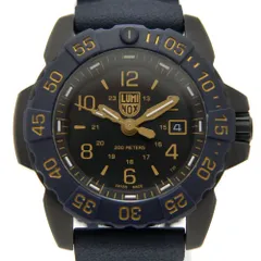 未使用品　岩城滉一　限定Luminox ブラック ラバーベルト 時計 LUMINOX Luminox ルミノックス 3000 Falling Bones 岩城滉一