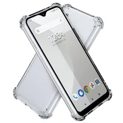 【特価セール】クリア 米軍MIL規格 ストラップホール 衝撃吸収ポケット内蔵 カバー A101FC FCG01 TPU F-51B ケース 耐衝撃 ケース We arrows Hy+