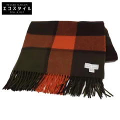 Joshua Ellis ジョシュアエリス 【美品/24AW】CPG52279 チェック カシミヤ100% 大判