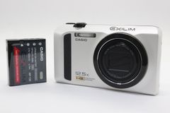 返品保証】 カシオ Casio Exilim EX-ZR300 ホワイト 24mm Wide