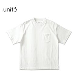 unite ユニテ 半袖 Tシャツ "スビンゴールド度詰吊り編みTシャツ" U-001