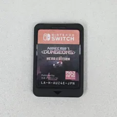 【現状品】Nintendo Switch ソフト Minecraft Dungeons Hero Edition マインクラフト ダンジョンズ ヒーローエディション スイッチ GT