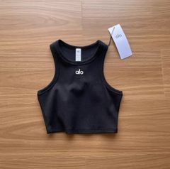 美品】Alo Yoga アローヨガ ロングスリーブ トップス ブラック XS