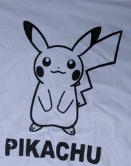 #ポケットモンスター　#ピカチュー　#白　Tシャツ　#キャラクター　#サイズLL　#古着