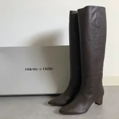 未使用・定価3.9万 ODETTE E ODILE 上質レザー ブーツ オデット エ オディール ユナイテッドアローズ