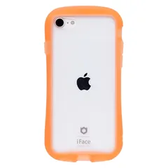 【新品】 iFace Reflection Neo iPhone SE(第3世代/第2世代)/8/7 ケース クリア 強化ガラス (クリアオレンジ)【アイフォンse3 アイフォンse2 アイフォン8 カバー 透明 耐衝撃 米国MIL規格取得 ストラップホー 1