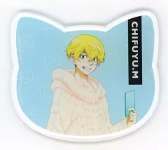 【中古】マグカップ・湯のみ 松野千冬 ねこ型アクリルコースターvol.1 「東京リベンジャーズ in ナンジャタウン」 ねこ型アクリルコースター付きソフトドリンク注文特典