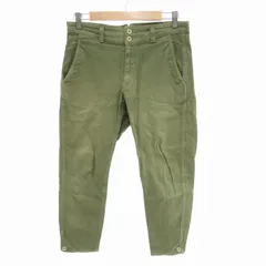 ハリウッドランチマーケット HOLLYWOOD RANCH MARKET パンツ スラックス テーパード ジップフライ ストレッチ リネン混 1 S カーキ /HO◆ 1214 ■GY01のサムネイル