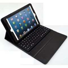 スタンド搭載 iPad用 キーボード レザーケース Bluetooth
