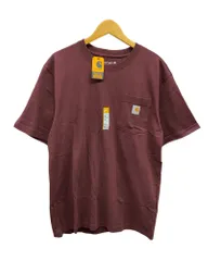 Carhartt (カーハート) Loose Fit Heavyweight POCKET T-SHIRT ルーズ フィット ヘビーウェイト ポケットTシャツ K87-M 半袖 カットソー M PORT ポート エンジ メンズ/025