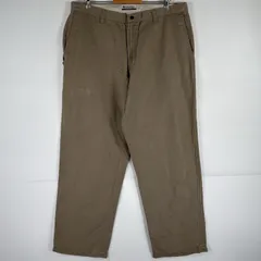 古着 コロンビア Columbia ダック パンツ カーゴパンツ ワークパンツ アウトドア 大きいサイズ ワンポイント w38 L30  ベージュ メンズ