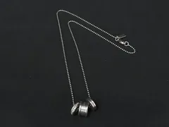 COACH コーチ SV925 ラインストーン ネックレス ペンダント アクセサリー レディース シルバー系 DK6129