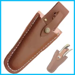 ばさみ収納袋 芽切摘果鋏ケース 園芸ハサミ腰袋 持ち運び簡単 園芸ハサミ腰袋 剪定工具ケース 滑り止め 装着が簡単 ポーチ 耐摩耗性 剪定ばさみハンギング 剪定皮サック 小型 剪定用具ケース 軽量 牛革製 レザーシース 用バッグ 園芸用品 ガーデニング 収納ポ