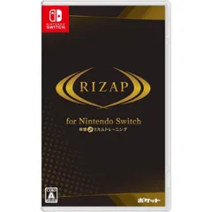 RIZAP for Nintendo Switch ～体感♪リズムトレーニング～ Nintendo Switch ニンテンドースイッチ ゲームソフト JAN:4580555480084 ≡A1888