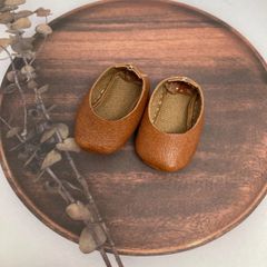 メルちゃんサイズの靴　薄茶色