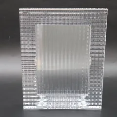 新品未使用　バカラ　アイフォトフレーム　写真立て　クリスタル　baccarat
