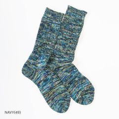 ANONYMOUSISM アノニマスイズム 5Color Mix Crew 5カラーMIXクルーソックス 靴下 ユニセックス レディース メンズ 新品 国内正規品 日本製 【サイズ / 25-27cm】