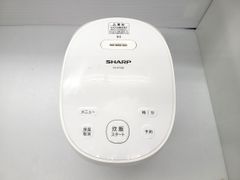 【中古品】シャープ 炊飯器 IH 3合 PLAINLY 匠の火加減 ホワイト KS-HF05B-W ○YR-16757○