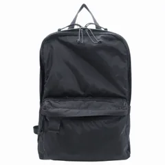 美品 ミスターハリウッド Nハリ × ポーター 吉田カバン N.HOOLYWOOD × PORTER BACK PACK SMALL AC05 バックパック リュック リップストップ デイパック バッグ カバン 鞄 黒 ブラック/■Q69/メンズ レディースのサムネイル