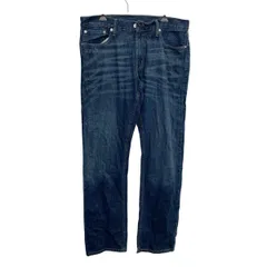 Levi's デニムパンツ W34 ブルー リーバイス メキシコ製 ジップアップ カジュアル ジーンズ アメカジ 古着卸 アメリカ仕入 2509-128