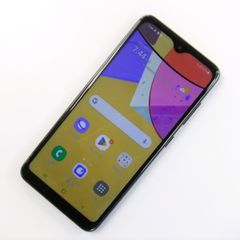 【中古】 Galaxy A21 SCV49 ブラック au SIMロック解除済