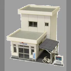【在庫処分】さんけい 1/150 なつかしのジオラマシリーズ 交番 MP03-64