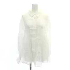 ドレスレイブ DRESSLAVE リネンシャツ 長袖 白 ホワイト /MI ■OSのサムネイル