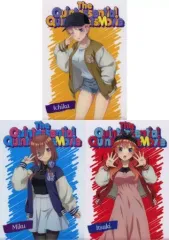 【中古】クリアファイル 中野一花＆中野三玖＆中野五月 A4クリアファイル3枚セット 「映画 五等分の花嫁」 ヴィレッジヴァンガード限定