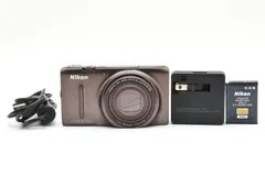 並品 NIKON ニコン COOLPIX S9500 マットブラック 動作品 CONTAX ニコン Nikon COOLPIX S9500 光学22倍ズーム Wi-Fi対応