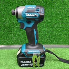 【未使用本体+中古18V 6.0Ahバッテリ(BL1860B)】マキタ(makita) コードレスインパクトドライバー TD173DZ【桶川店】のサムネイル