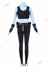 ズートピア ジュディ・ホップス コスプレ衣装 変身 仮装 ウサギ警官judyジュディ コスプレコミケアニメ出演衣装男女兼用 ハロウィン コスチューム コス服 アニメ コスチューム Cosplay イベント パーティー 変装