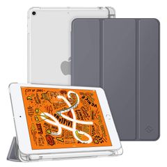 【在庫処分】(モデル番号A2133、A2124、A2126、A2125) 保護カバー 専用 2019 2019 インチ 7.9 (第5世代) (スペースグレー) Mini Mini iPad iPad Apple オートスリープ機能付き スタンド 軽量 超薄 