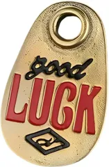 S.T.S.G アメリカン キーホルダー アメカジ ビンテージ ヴィンテージ 雑貨 モーテル バイカー チャーム 真鍮 アクセサリー( レッド,  S)