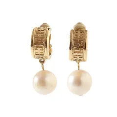 MNJ25046 GIVENCHY ジバンシィ イヤリング ヴィンテージ ゴールドカラー 希少 アクセサリー