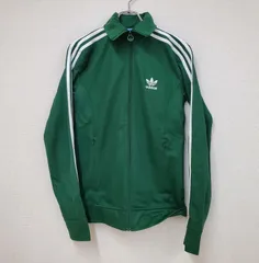adidas ベッケンバウアー トラックジャケット 古着 緑 Mサイズ adidas ベッケンバウアー トラックジャケット 古着 緑 Mサイズ