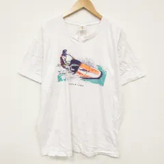 XL/古着 SEA DOG 半袖 ビンテージ Tシャツ メンズ 90s ジェットスキー コットン クルーネック 白 ホワイト 25sep16 中古