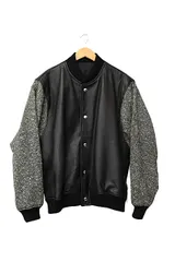 COMME des GARCONS HOMME スタジャン ブルゾン レザー コムデギャルソンオム COMME des GARCONS HOMME 90S 田中期 切替