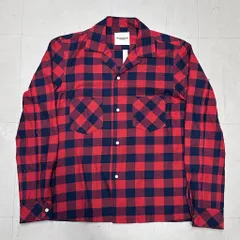TAKAHIRO MIYASHITA The Soloist. タカヒロミヤシタザソロイスト Check Shirt シャツ 0011aAW18 レッド size:44 【中目黒A07】