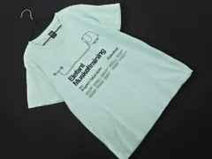 Design Tshirts Store graniph デザインTシャツストアグラニフ プリント 刺繍 Tシャツ sizeSS/ミント ■◆ レディース