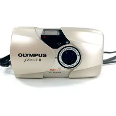 【完動品 美品】OLYMPUS μ【mju:】-Ⅱ 動作確認済 ケース付き Yahoo!オークション -「olympus mju ii zoom」の落札相場・落札価格