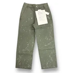 未使用品 定価46200円 ISSUETHINGS 23SS ダメージ加工パンツ ワークパンツ イシューシングス 23a/37 カーキ 1 81197A7のサムネイル