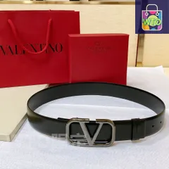 【今日特価】VALENTINO GARAVANI VLOGO SIGNATURE ダブルサイドベルト-3