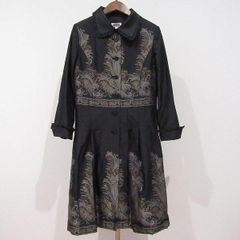 着物リメイク 本場大島紬ピンタックシャツワンピース - メルカリ