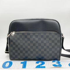 【LV】ルイヴィトン デイトンPM ショルダーバッグ N41408 CA1146 ダミエ グラフィット
