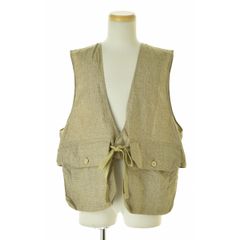 【ENGINEEREDGARMENTS】Fowl Vest linen check リネンベストのサムネイル