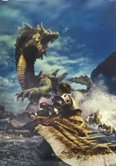モンスターハンター３　狩祭・解禁！　B2サイズ非売品ポスター イーカプコン |モンスターハンター20周年-大狩猟展- 大狩猟展B2