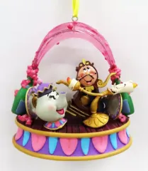 ディズニー　美女と野獣　オーナメント　ポット夫人　クリスマス　アラジン Yahoo!オークション -「ディズニー オーナメント 美女と野獣」の